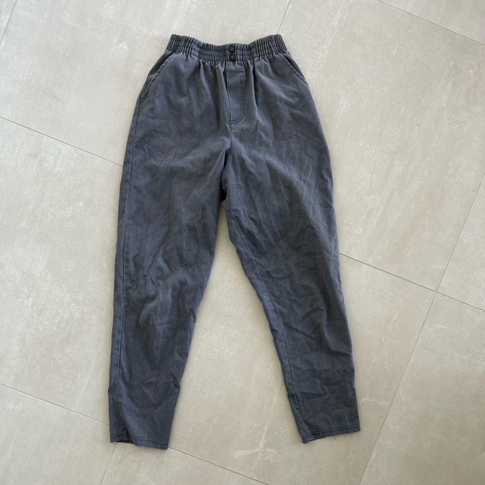 Vintage Bobbie Brooks High Waist Gray Trousers S